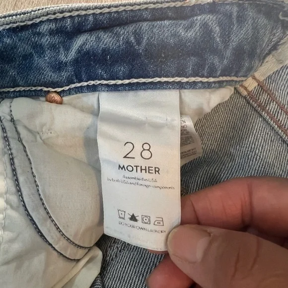 Mother‎ Superior The Dazzler Shift Chew Misbeliever Jeans Size 28